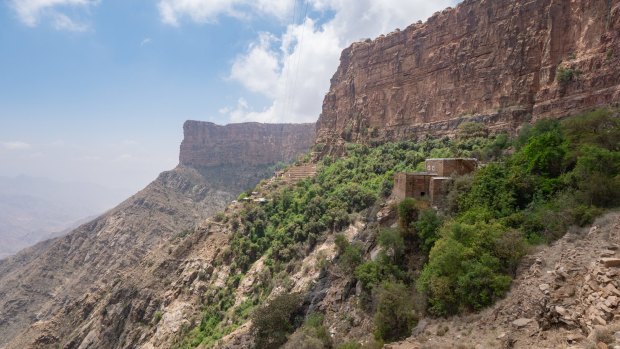 Habala, a small mountain village in Asir Region of Saudi Arabia.