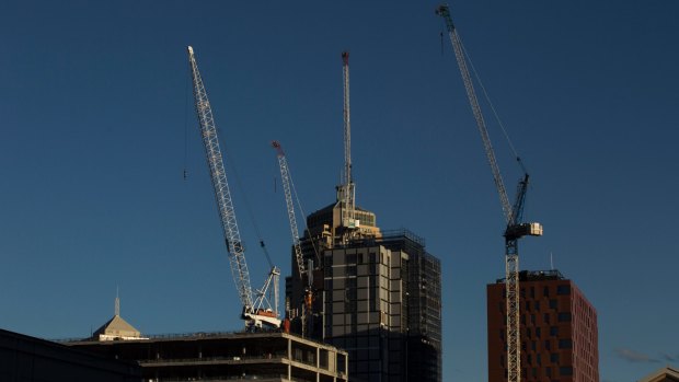 Economists at both CBA and UBS expect residential construction will slow over the coming years.