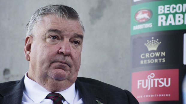 Moving on: Shane Richardson is leaving the Rabbitohs to take up a post with the NRL.