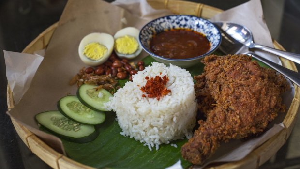 Nasi Lemak, Malaysia.