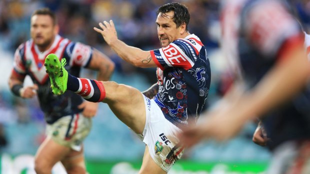 Worth another punt? MItchell Pearce ran the show as the Roosters racked up a big win over the Eels on Sunday.