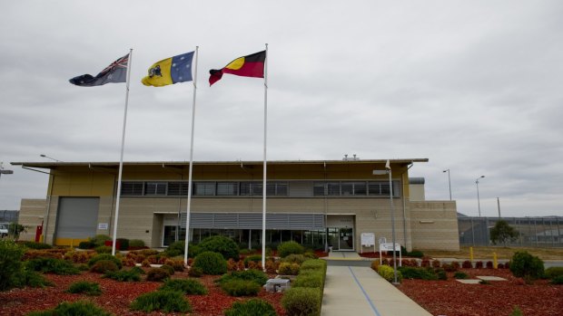 The Alexander Maconochie Centre, where about 85 per cent of inmates are smokers.
