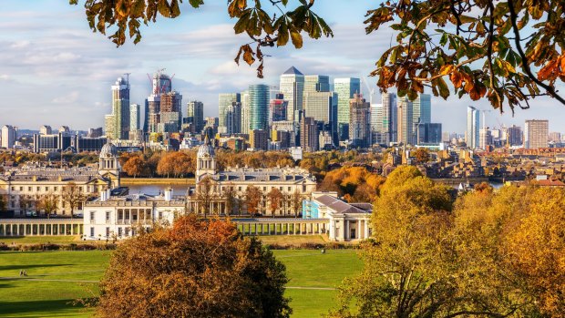 London's parks are stunning during autumn.