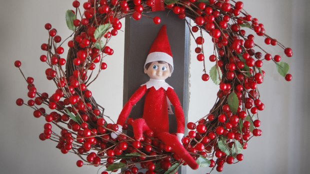 The popular Christmas toy 'Elf on the Shelf' loses its magic, according to the story, when it is touched.