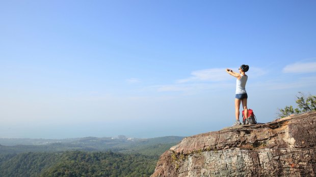 Hikers: Travel for these people isn't about planes, trains and automobiles – it's about getting around on two feet. 