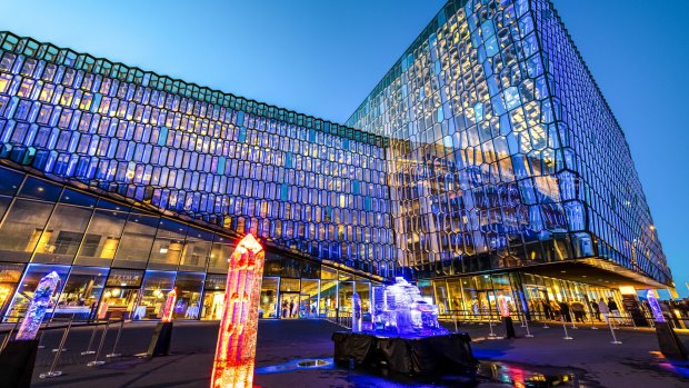 Harpa concert hall.