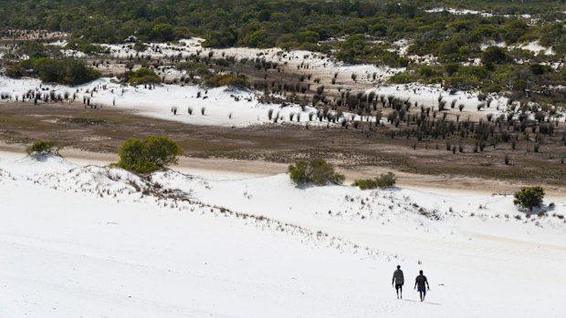 Wuthathi return to Dreaming as white sands of Shelburne Bay given back