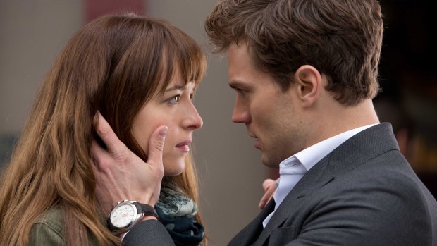 Hot favourite ... <i>Fifty Shades of Grey</i> as been nominated for Worst Picture 2015 by the Razzie Awards.