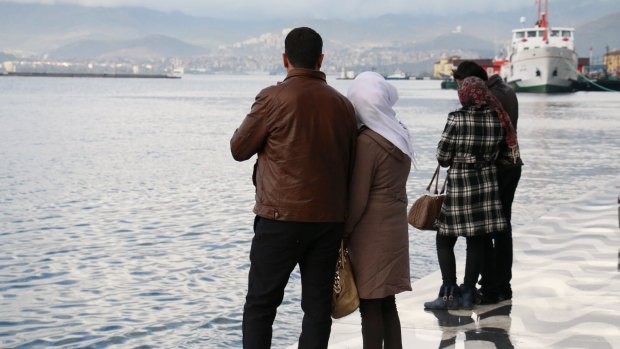 The two couples will be smuggled across the Aegean Sea to Greece in coming days. 
