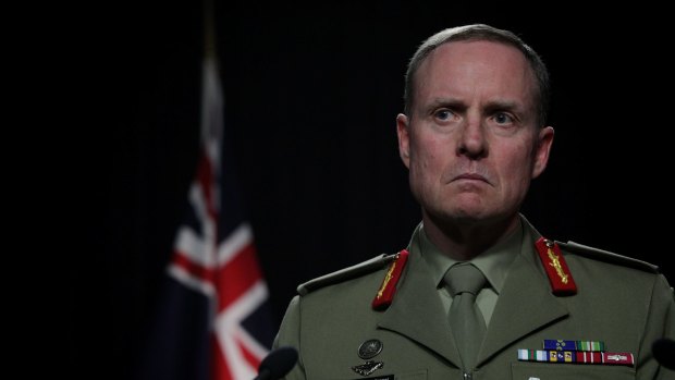 "Here I am, a white Anglo Saxon 58-year-old male, who has never been discriminated against in his life. On any matter. It's a man's world...and it shouldn't work that way": Army chief Lieutenant General David Morrison.