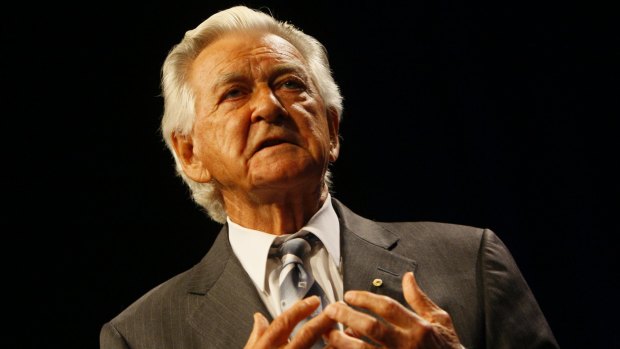 Bob Hawke, pictured at a previous event, said there were too many career politicians in office.