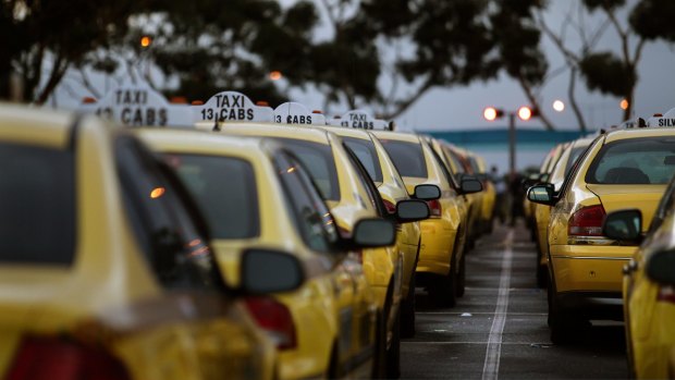 Taxi wars: The Victorian Tax Services Commission believes the Uber service undercuts licensed drivers.