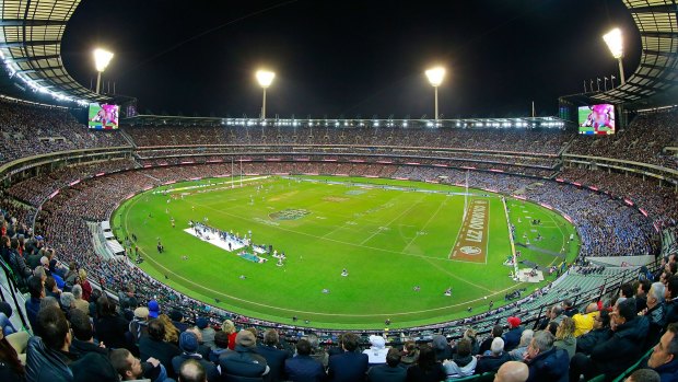 The MCG hosted a State of Origin game last year.