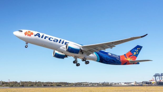 Air Cailin's new Airbus A330neo aircraft.