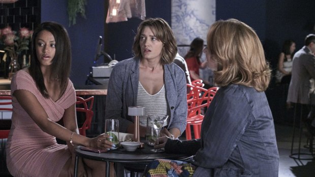 Motherhood  is a succession of stressful demands that can only be alleviated with acts of solidarity (and wine) in Nine's Bad Mothers.