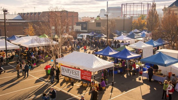 Harvest Launceston Farmers' Market.