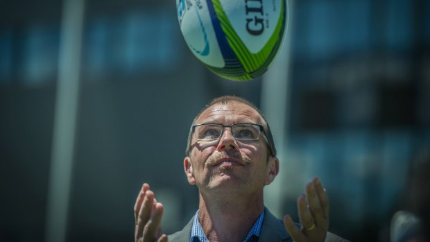 Brumbies CEO Michael Thomson announced a new one-year sponsorship deal with the University of Canberra.