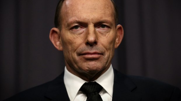 Under fire: Prime Minister Tony Abbott.