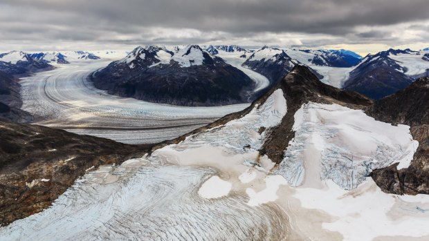 Meade Glacier, Alaska.