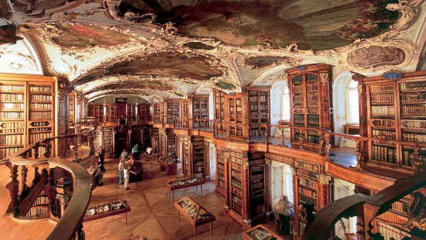 The Abbey Library of St Gall in St Gallen.