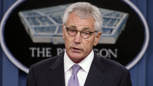 Out: US Defence Secretary Chuck Hagel has reportedly been forced out of his job after he criticised the government's campaigns in Afghanistan and Syria.