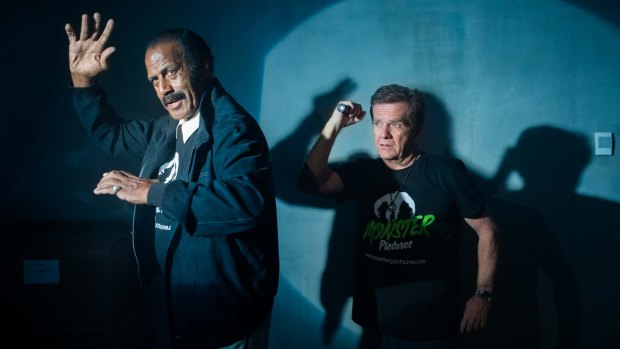 Fred 'The Hammer' Williamson and Butch Patrick (aka Eddie Munster) are in Melbourne for Monster Fest.