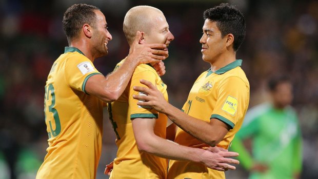 The Socceroos are scheduled to play a World Cup qualifier in Dushanbe on Tuesday.