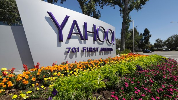 Yahoo's  headquarters in Sunnyvale, California.