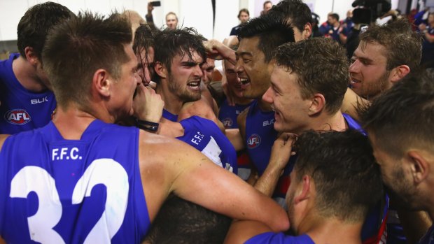 Andrew Newbold would love to see the Bulldogs win a premiership.