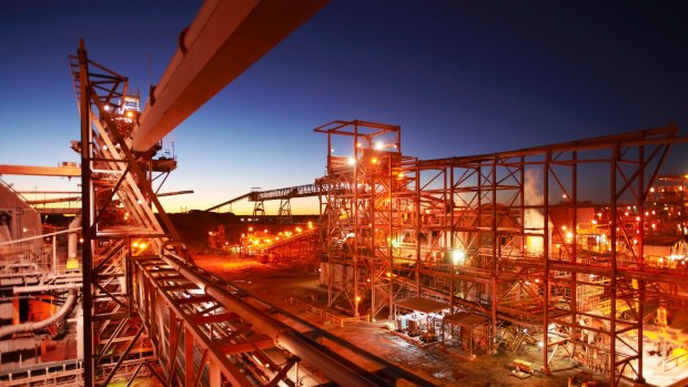 BHP Billiton's Olympic Dam plant was repaired more quickly than anticipated.