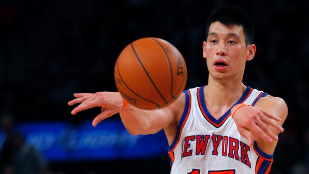 Linsanity a distant memory: Jeremy Lin during his high-profile time at New York.