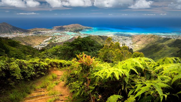 Kuliouou Ridge, Oahu, Hawaii.