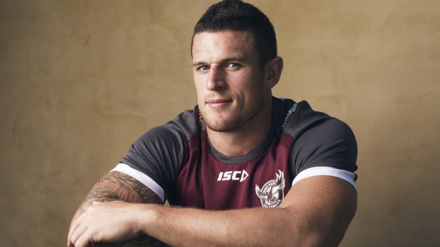 Off-season switch: Luke Burgess recently left Souths to join Manly.