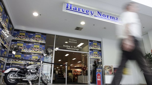 Harvey Norman's franchise model no has real equivalent in global retailing, says one analyst.