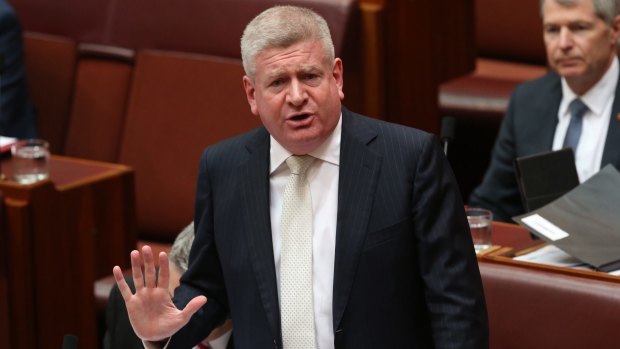 Communications Minister Mitch Fifield. 