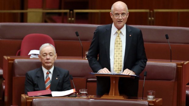 Set to vote for a second reading of the ABCC bill: David Leyonhjelm. 