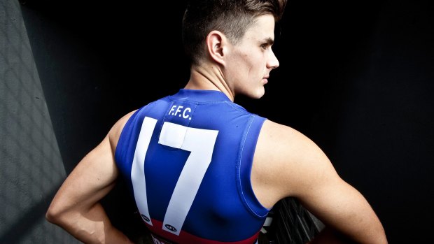 Favourite number: Tom Boyd sports the No. 17.