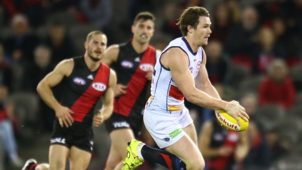 Staying or going? Patrick Dangerfield of the Crows.