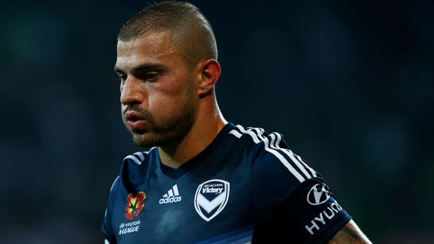 James Troisi, so often on the move during his career, will unlikely be at Melbourne Victory next season. 