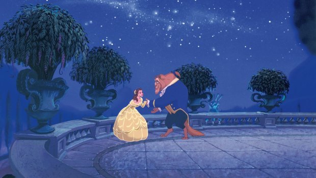 In Disney's <em>Beauty and the Beast</em>, male characters speak 71 per cent of the time. 