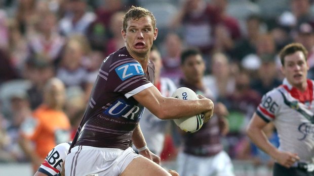 Outside chance: Tom Trbojevic's Sea Eagles will be hard to beat this year.
