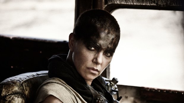 Charlize Theron in <I>Mad Max: Fury Road</i>.