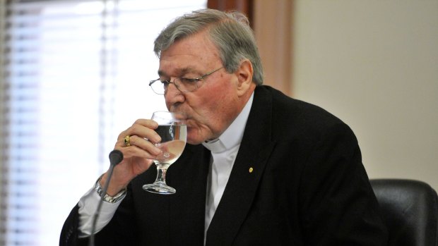 Cardinal George Pell was too ill to travel from Rome earlier this month.