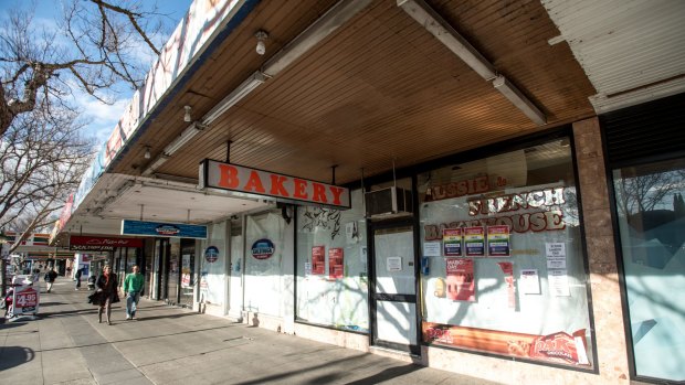 Many shops on St Kilda's Fitzroy Street have closed in recent years. 