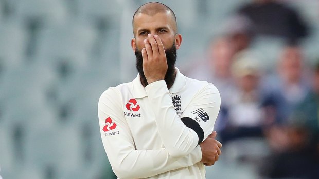Moeen Ali is suffering an injured finger and will not bowl in England's tour match against the Cricket Australia XI this weekend.