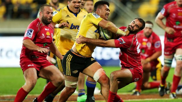 Powerful: Ardie Savea is a handful for opposition defensive lines.