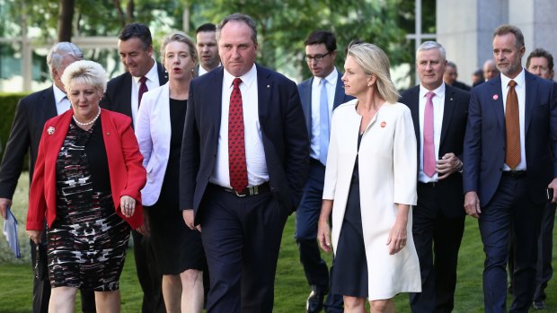 Deputy Prime Minister Barnaby Joyce and his Nationals colleagues lauded the deal on Monday but it was defeated in the Senate on Wednesday.