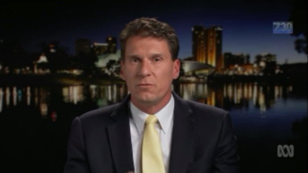 Cory Bernardi speaks to 7.30.