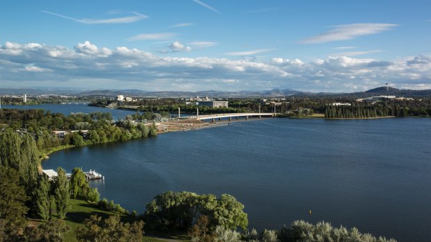 Lake Burley Griffin.