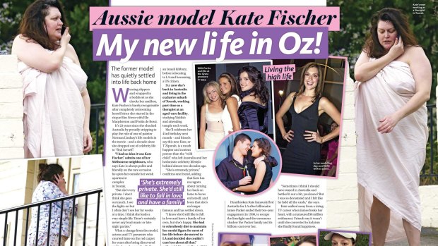 The Woman's Day article that launched renewed media appearances by Kate Fischer, now known as T'Ziporah Malkah.